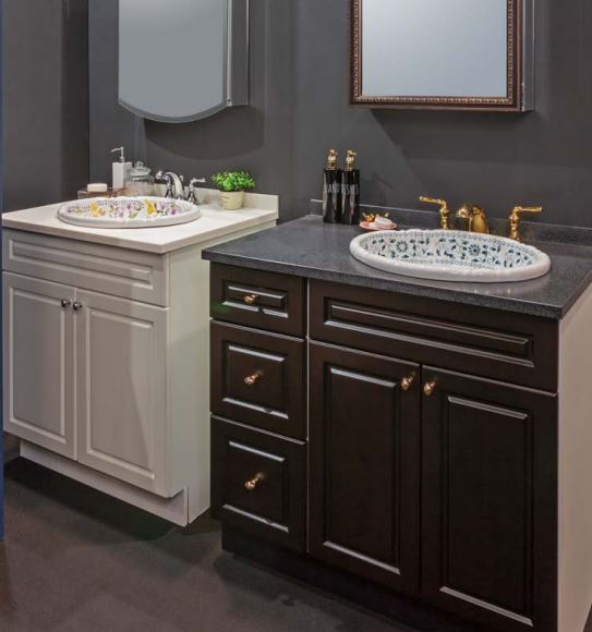 『キャビネットホワイティー』キャビネットの組み合わせは自由自在！