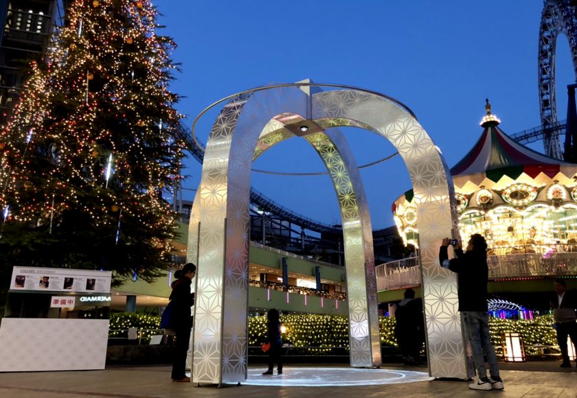 【事例】ウィンターイルミネーション「江戸切子の華」