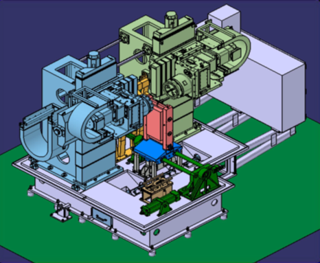 両頭フライス加工機