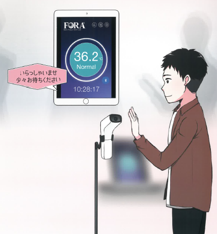 自動検温システム『フォラケア・アシスタント』