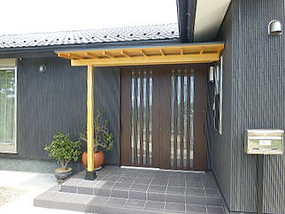 和風ユニエース庇 和風ユニエース庇 和風ユニエースひさし 玄関 ユニエース | イプロス