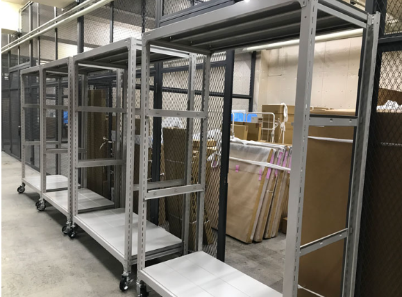 【スチールラック導入事例】倉庫の2階（東京都）