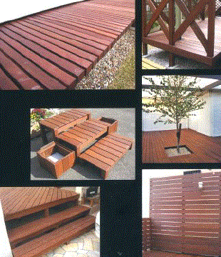 高耐久性天然木材『アマゾンジャラ』