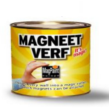 塗るだけで壁がマグネットボードに！水性塗料『マグネットペイント』