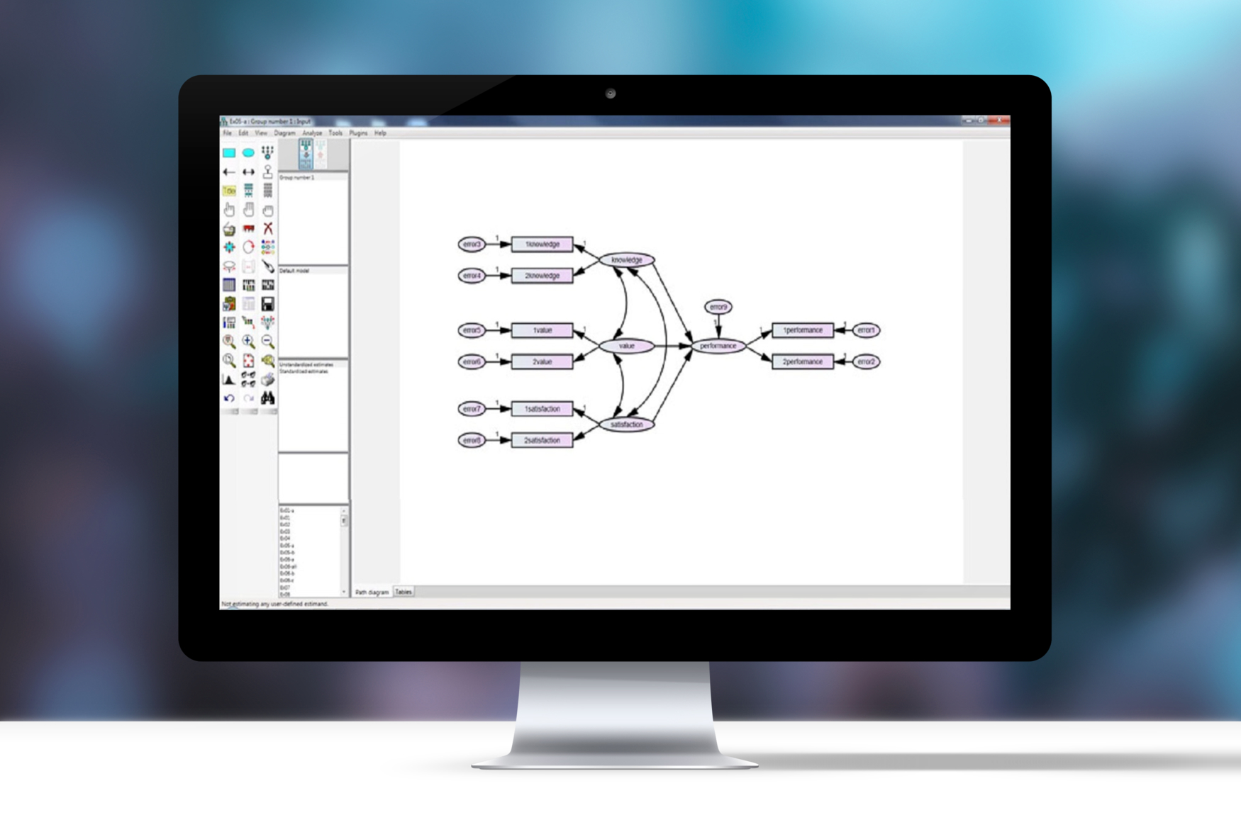 共分散構造分析ソフト IBM SPSS Amos