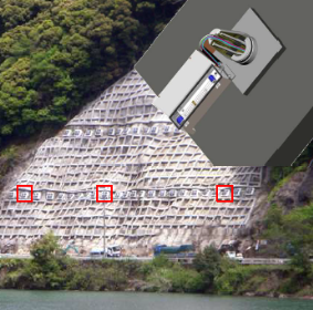 斜面状況・アンカー機能確認システム『ECOM』