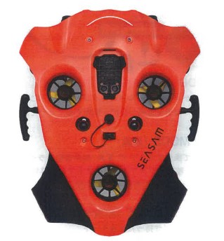 水中自律探査マルチドローン『SEASAM』