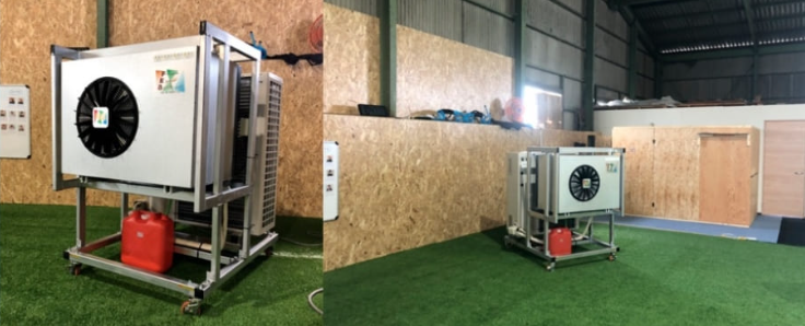 【爆風エアコン導入事例】アイステップジュニア 様