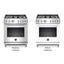 Gas Range "F304GS/F304GW"