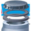 Manhole riser adjustment high-plastic adjustment ring