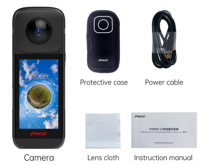 360°カメラ『PanoX V2』
