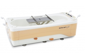 【フチ高さ93cmでぐっと楽に！】介助用浴槽『マリンコートリモ』