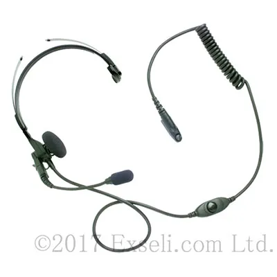 防爆仕様の堅牢なブームマイク式】ヘッドセット JMMN4066 エクセリ