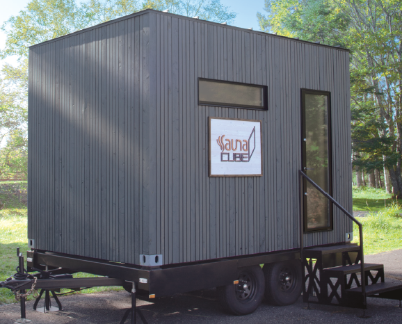 トレーラーハウス『Sauna CUBE』