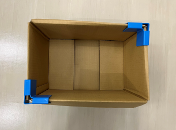 作業効率を上げるための『段ボールコーナークリップ』