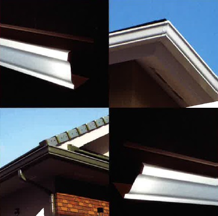 高品位シームレスアルミ雨とい【ジョイントを無くし美しい形状！】