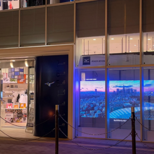 透過型 デジタルサイネージ『CRYSTAL VISION』