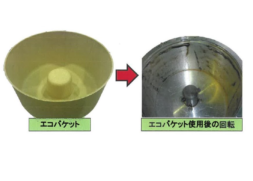 遠心分離機用の消耗品『ECO BUCKET（エコバケット）』