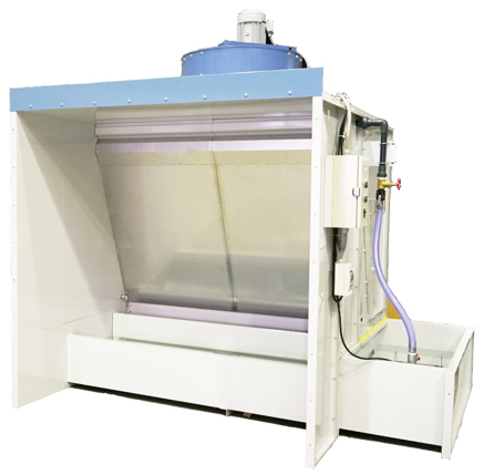 塗装ブース 水流板付 ベンチュリ―ブース（局所排気装置） アネスト岩田