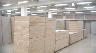 チップ芯襖下地（組子式チップボード）