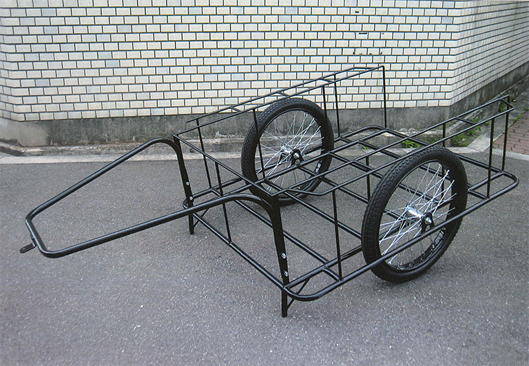 少人数だからできること！オーダーメイド運搬車【標準型リヤカー】