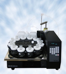 分析機器「全自動アスファルテン試験器」