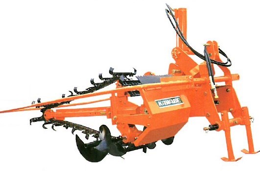 KAWABE トレンチャー TT-4102 カワベトラクタ用トレンチャー『TT-4102-2シリーズ』 川辺農研産業