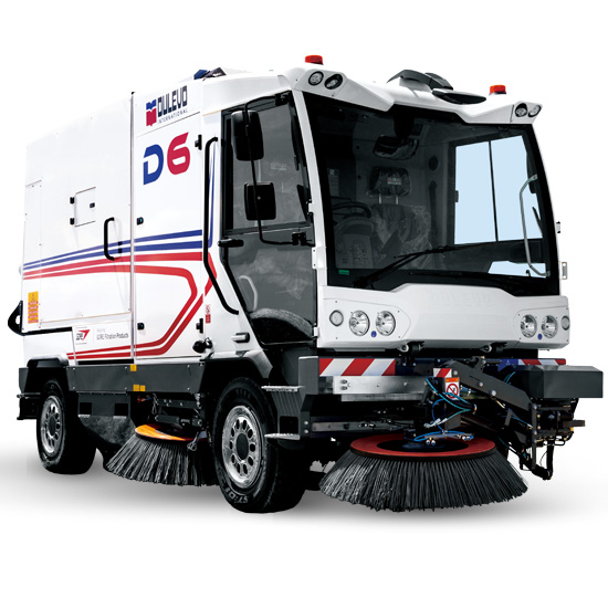 ロードスイーパー（道路清掃車） D6