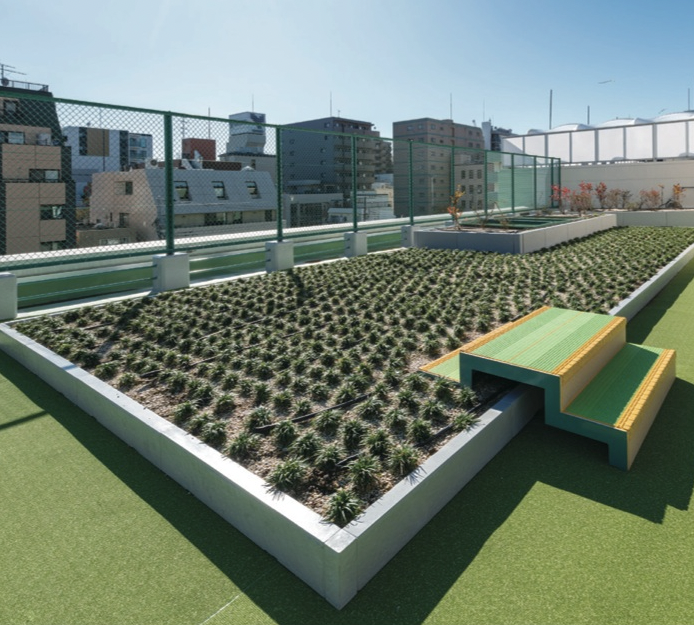 【事例】プリオガーデンで屋上緑化を施工した事例
