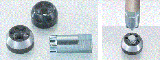 いじり止め防止ナット『セキュリティー・ロック・ナット』