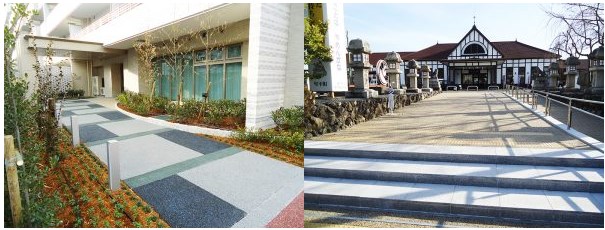 【透水性樹脂舗装材】繊維化学合成樹脂『バスクレジン』