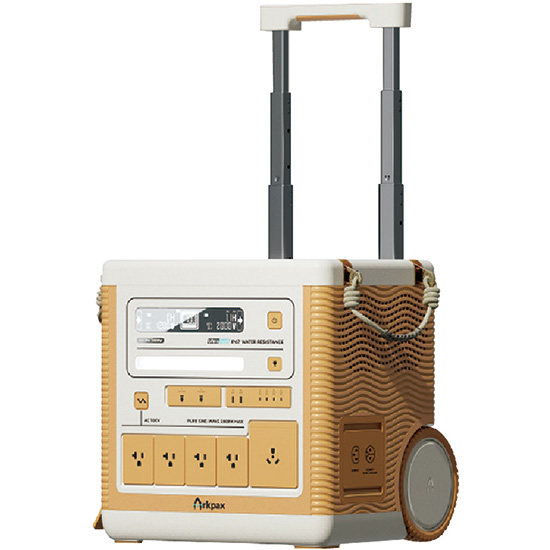 防塵防水IP67ポータブル電源 Ark Pro 2000W トーグ安全工業 | イプロス