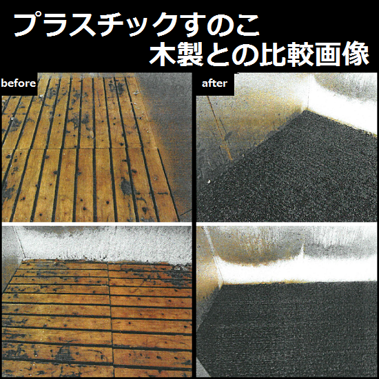 プラスチックすのこ テラモト すのこ(プラスチック製/ブルー) 600x1200mm EA997RJ-25A
