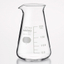 Conical beaker made of heat-resistant glass