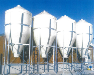 FRP飼料貯配タンク