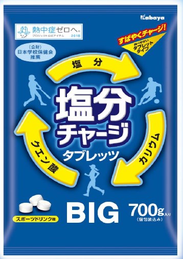 塩分補給菓子『塩分チャージ　タブレッツ BIG』