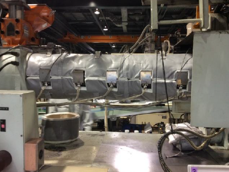 【成型機断熱マジック導入事例】大手電気メーカー工場