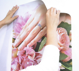 『HalCos』既存の壁紙に貼って剥がせる卸のインクジェット壁紙