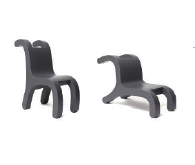 『Flip Chair』　お子様が喜ぶポップなデザイン！