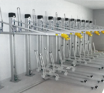 垂直昇降式サイクルラック『YOS20S/YOS30S』