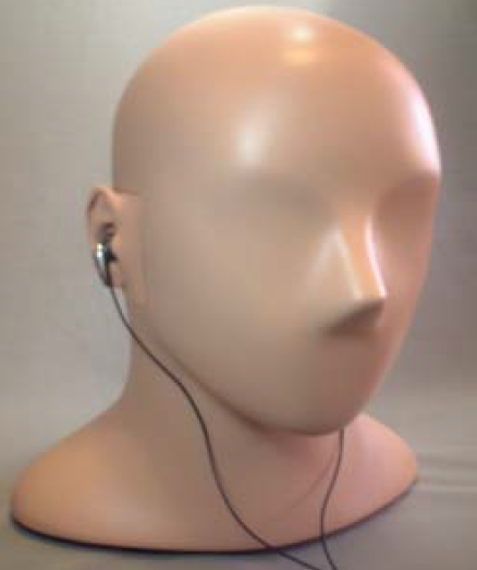 高精度音響測定用ダミーヘッド『SAMURA 3500シリーズ』