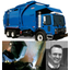 Example: Thinner steel plates reduce the weight and waste of garbage collection vehicles.