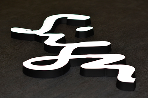 LED signboard [Light Letter] channel letters | セイビ堂 - Powered