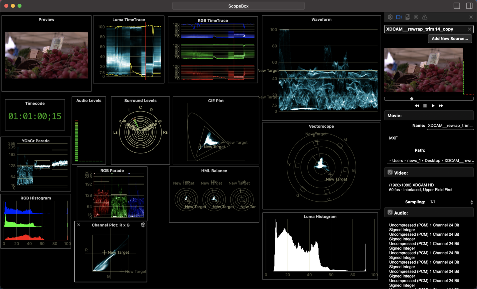 アプリケーションソフトウェア『ScopeBox 4』