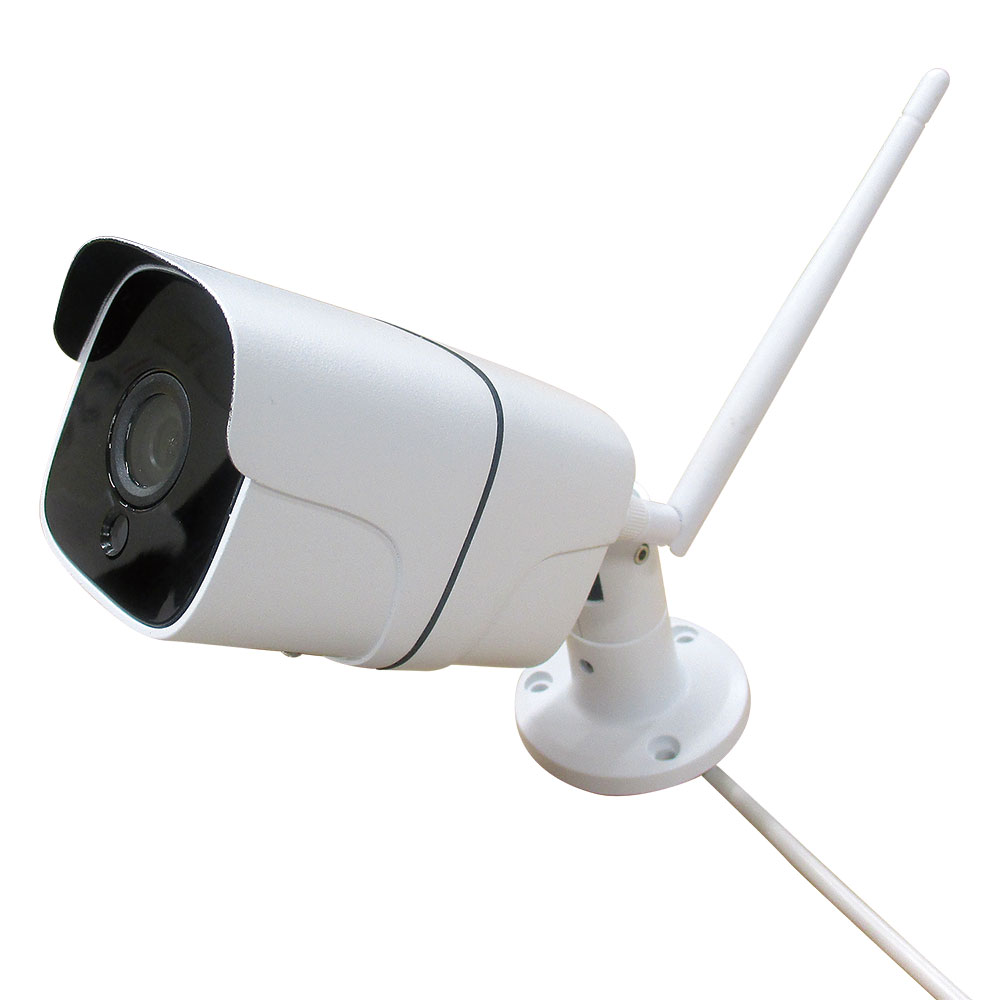 【スマホから簡単アクセス】録画機内蔵ワイヤレス屋外型防犯カメラ