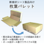 断裁状シート製品向け段ボール梱包箱『枚葉パレット』