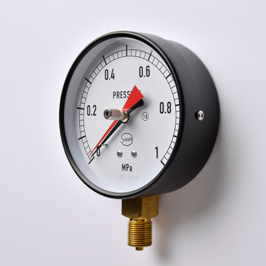 圧力計　時計 赤針付圧力計/連成計/真空計 ソーサープランニング | イプロス