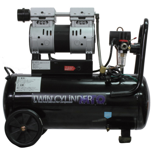 静音オイルレスコンプレッサー 30L DZW030BK アイガーツール | イプロス