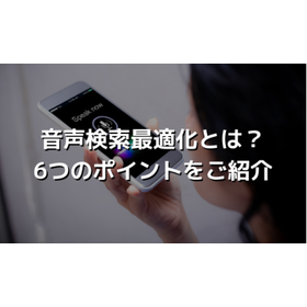 音声検索最適化とは？VSOのメリットや対策の重要性などをご紹介