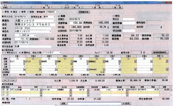 コンパクト基幹システム『速決』